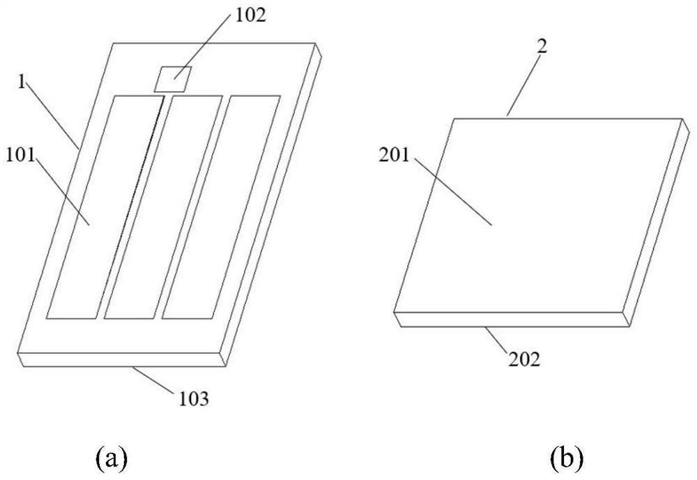 An embedded double-sided interconnection power module packaging structure and manufacturing method