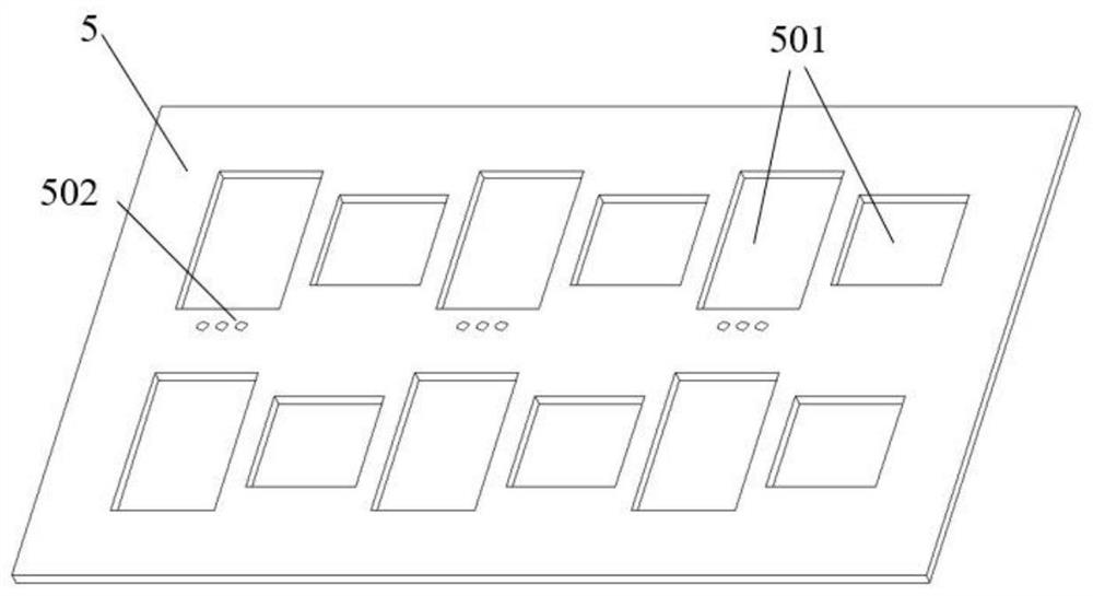 An embedded double-sided interconnection power module packaging structure and manufacturing method