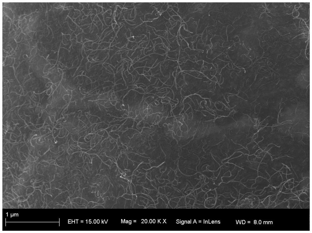 A kind of preparation method of cnts/al-li high-strength composite material