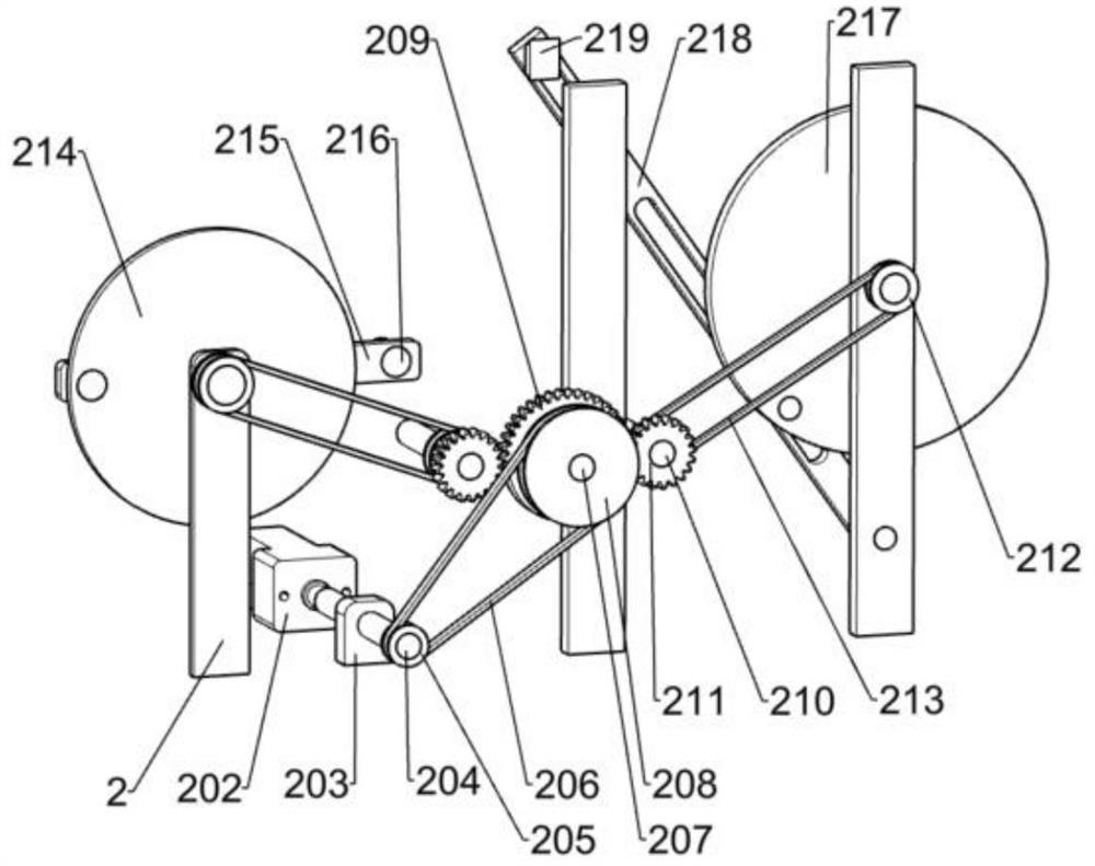 A potato agricultural product processing device