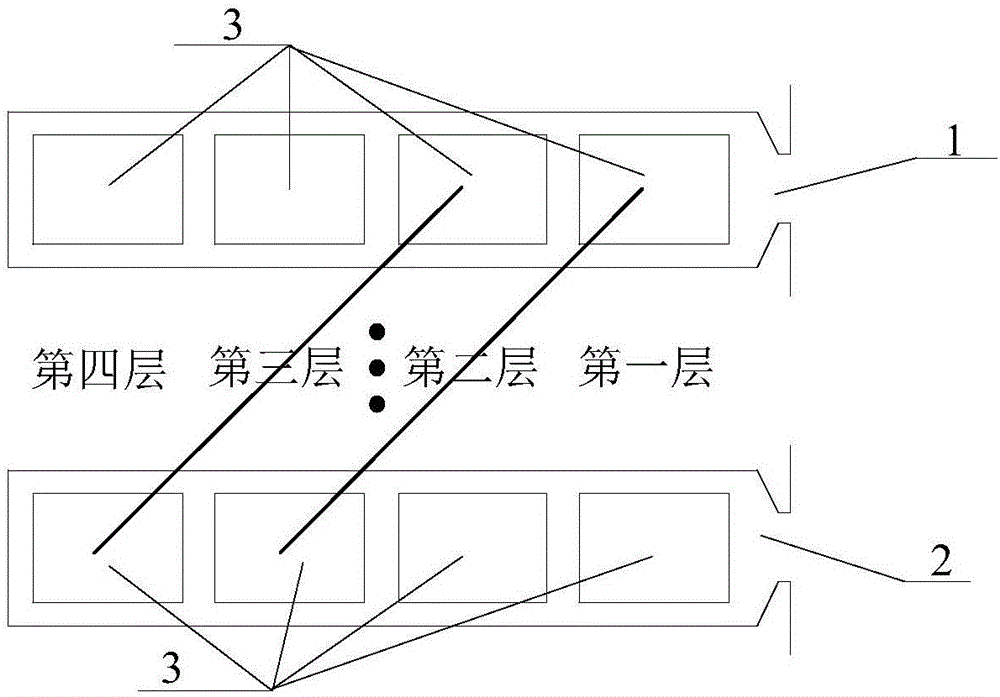 Hybrid conductor winding structure and motor with same and application of hybrid conductor winding structure