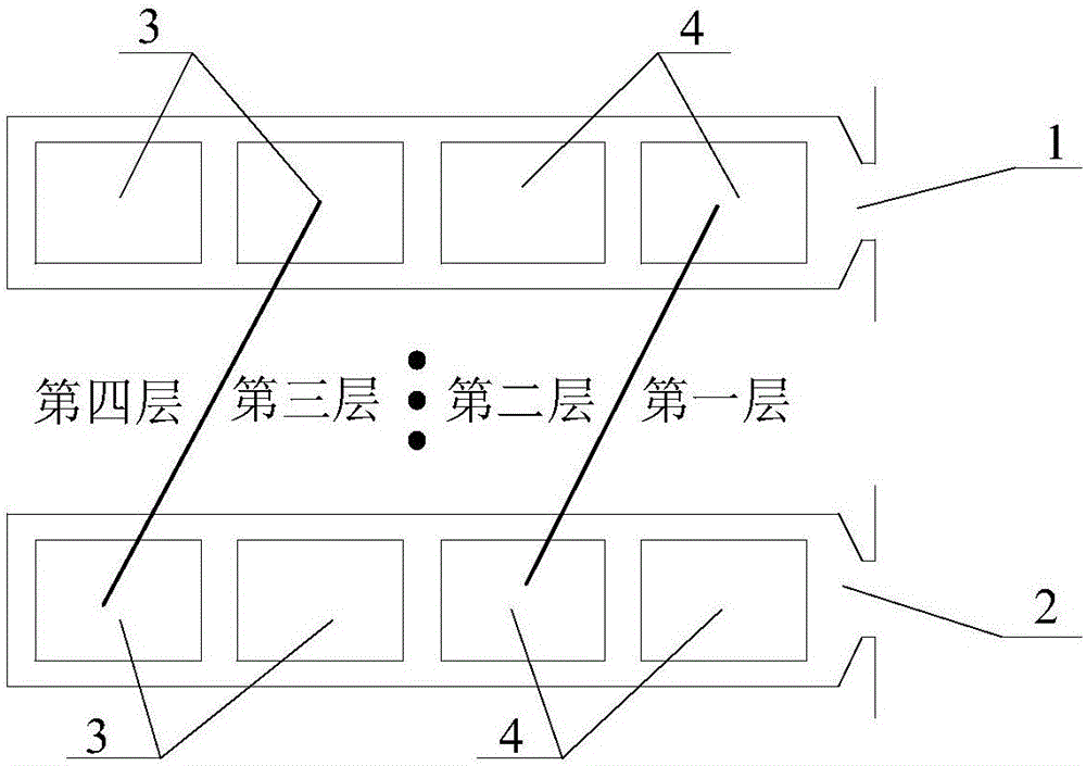 Hybrid conductor winding structure and motor with same and application of hybrid conductor winding structure