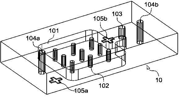 A device for gas removal in microfluidic channels