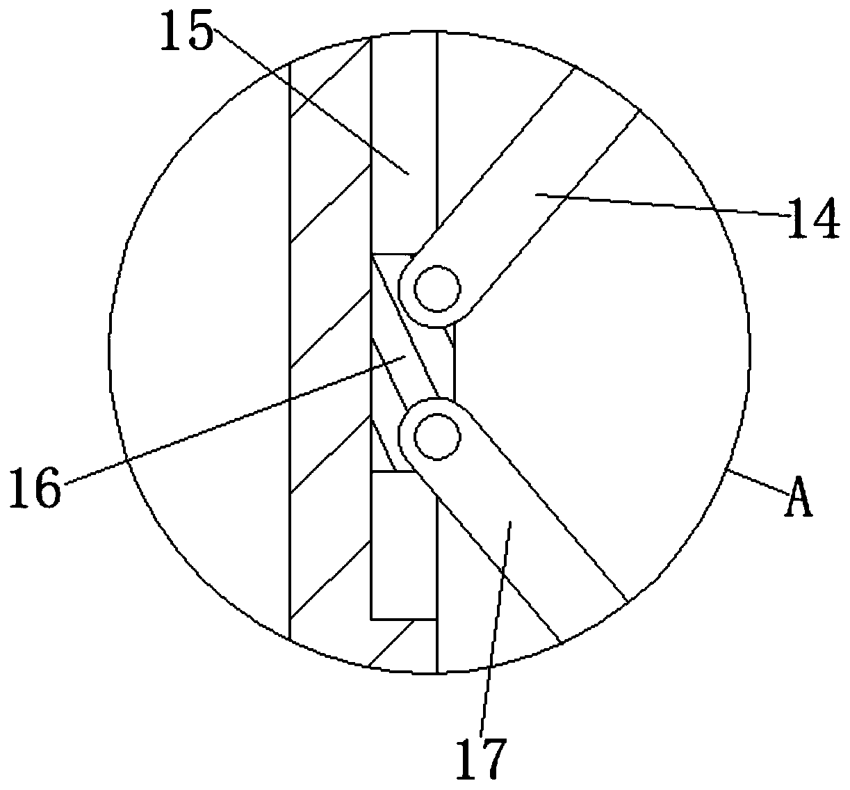 Anesthetic apparatus placement device for anesthesiology department use