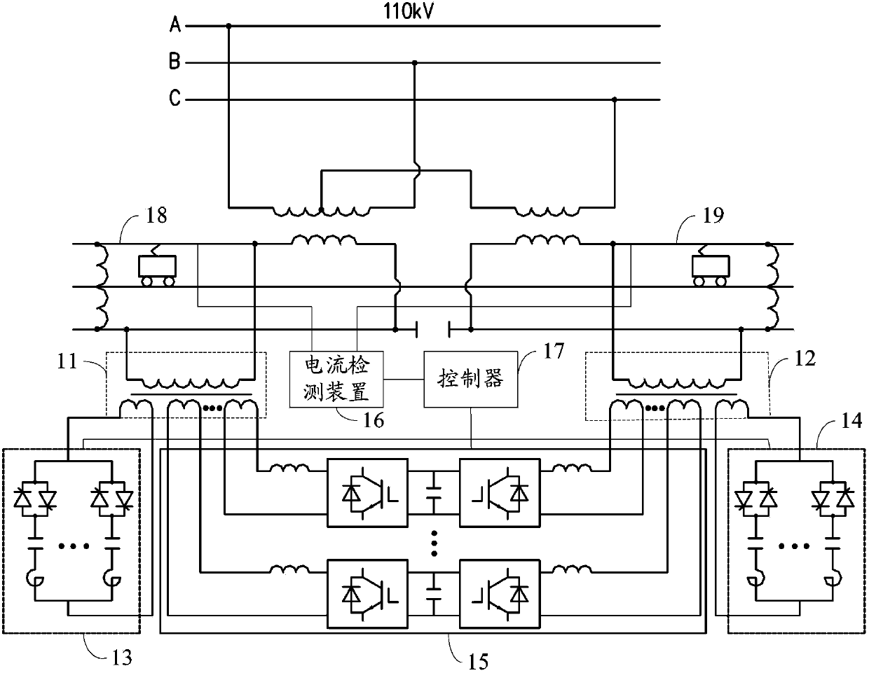 Traction power supply system and method