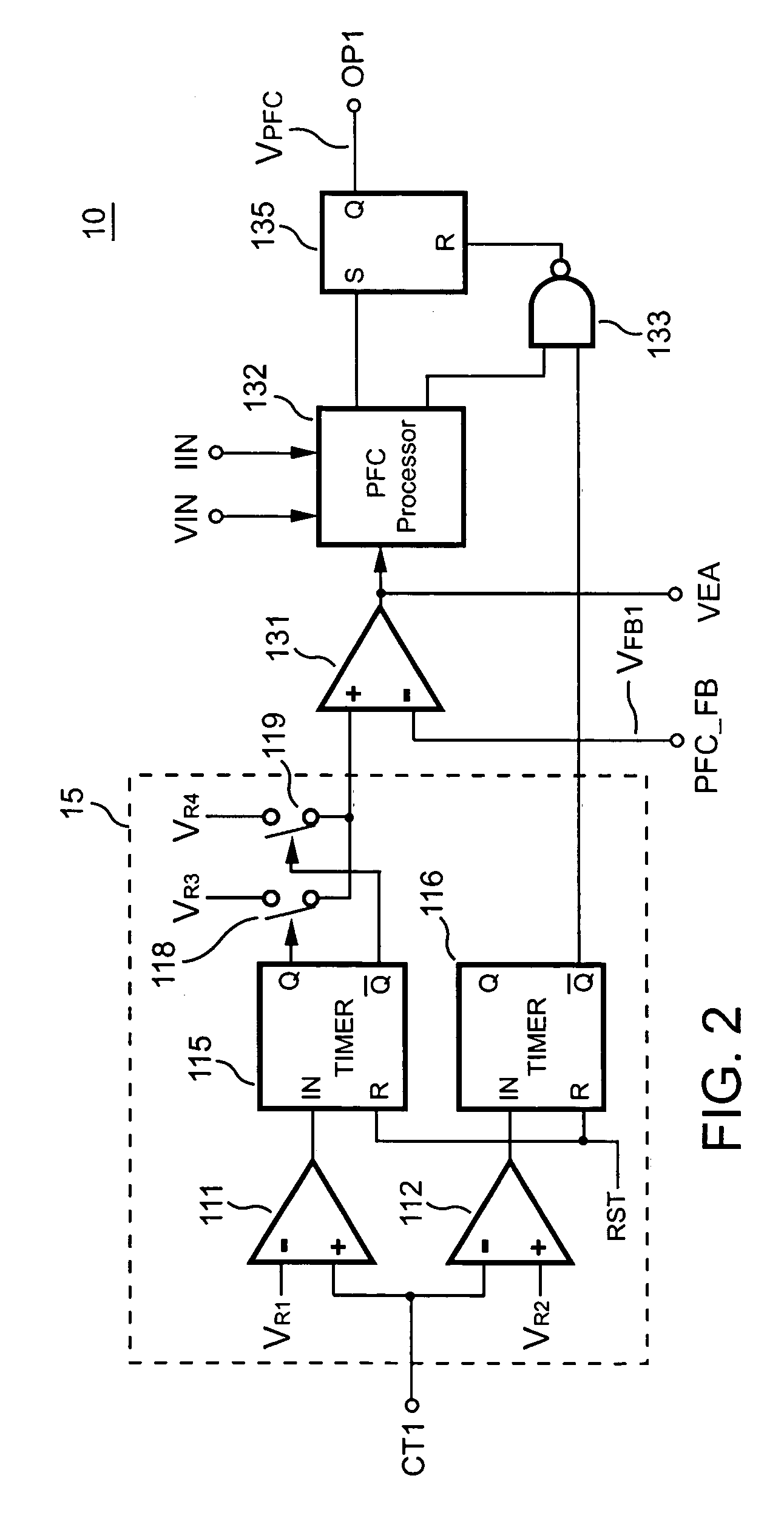 Apparatus for reducing the power consumption of a PFC-PWM power converter