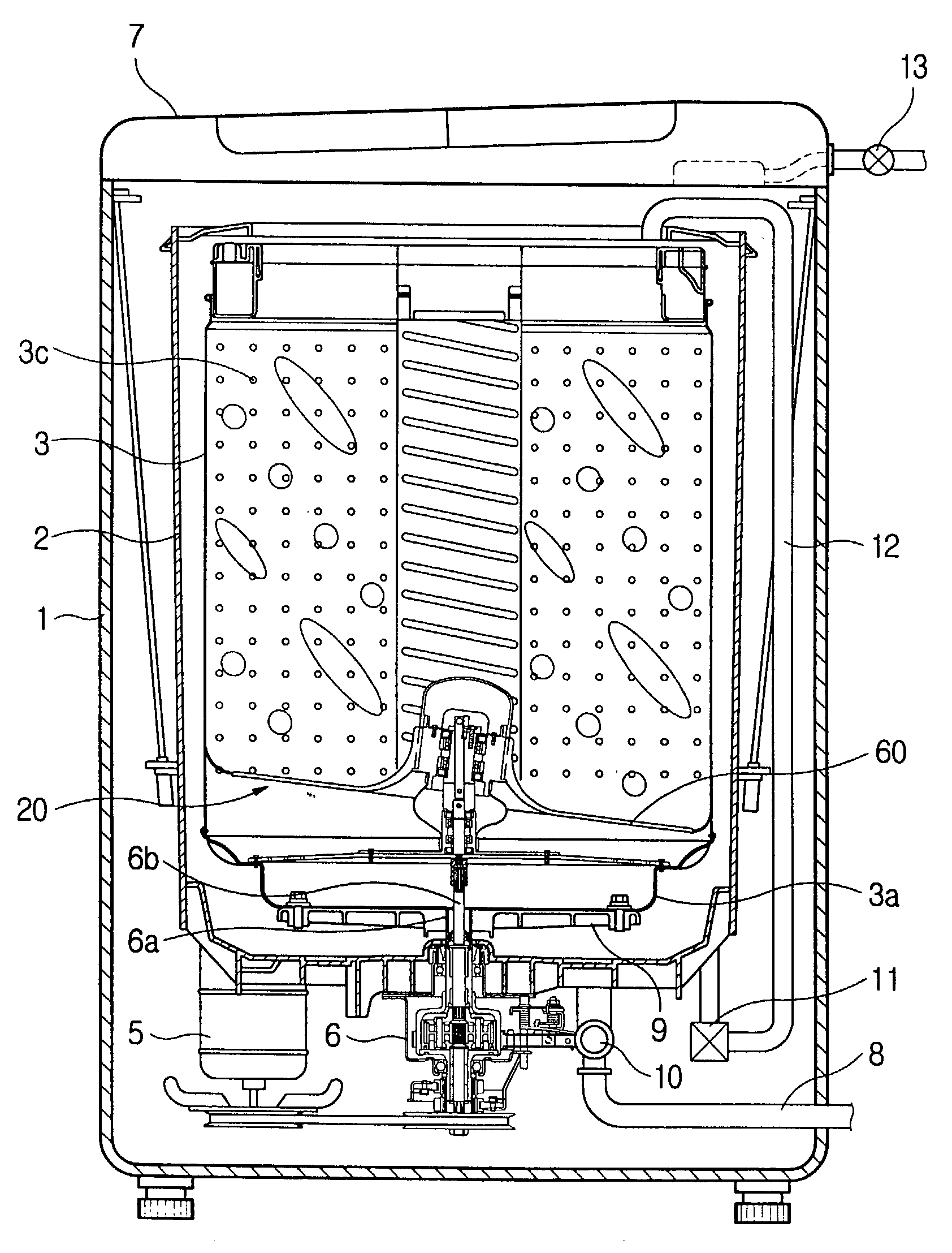 Method of controlling wobbling washing machine