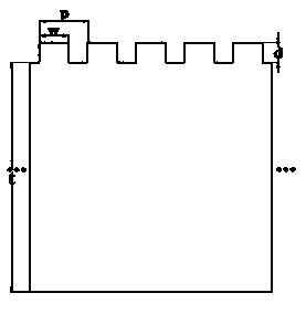 Manufacturing method for broadband THz wave absorber unrelated to wide-angle polarization