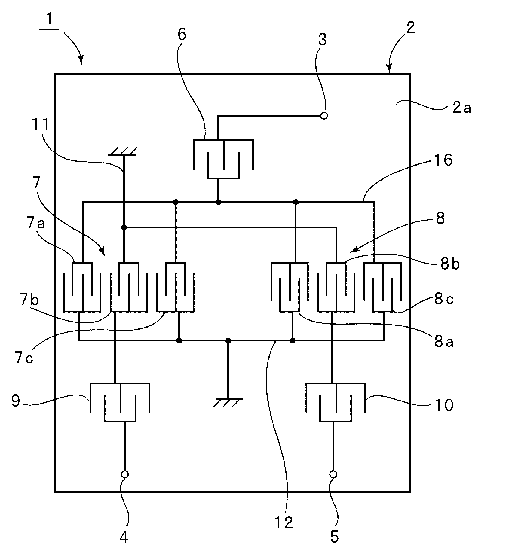 Balanced acoustic wave filter and acoustic wave filter