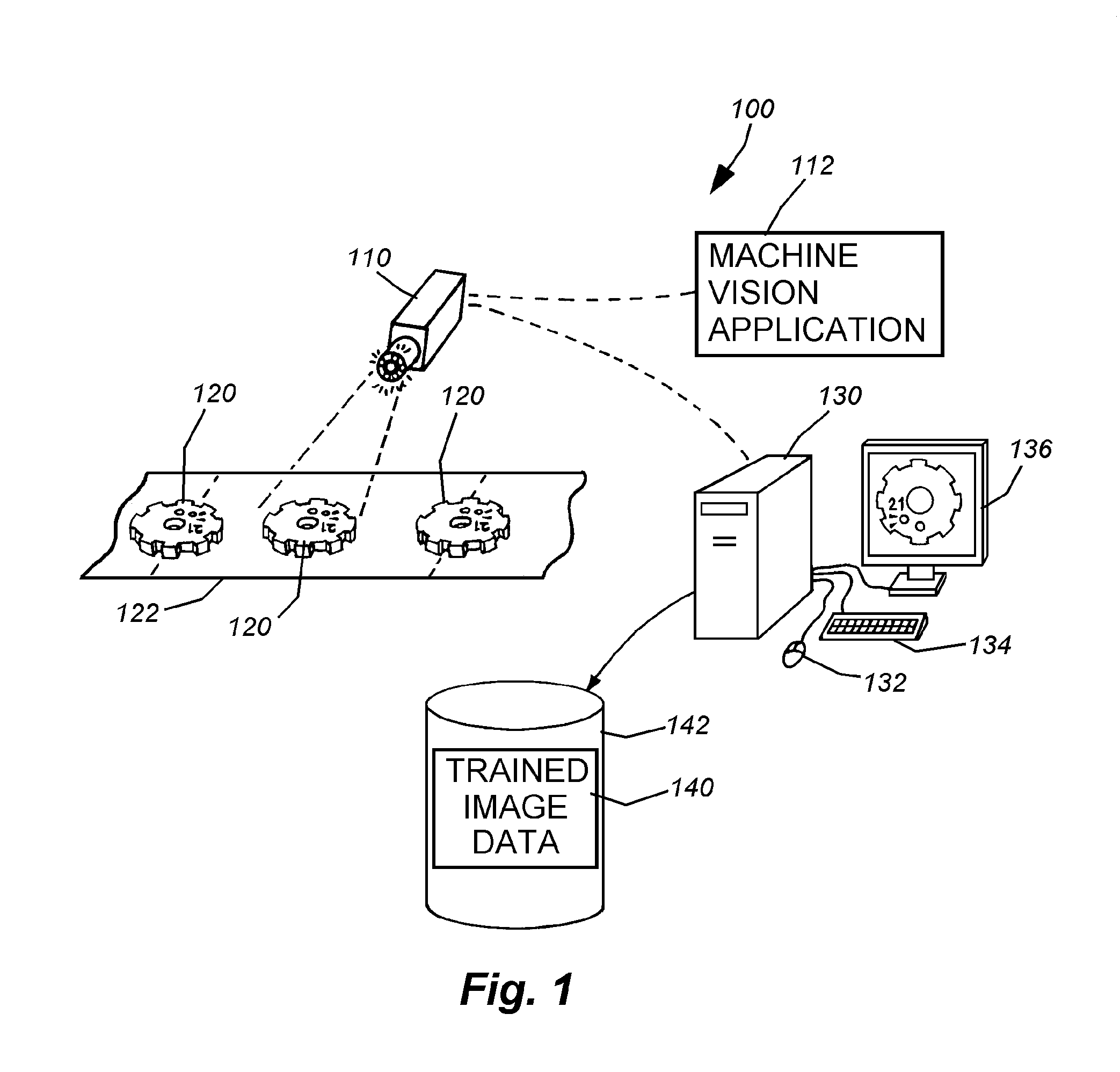 System and method for detecting flaws in objects using machine vision