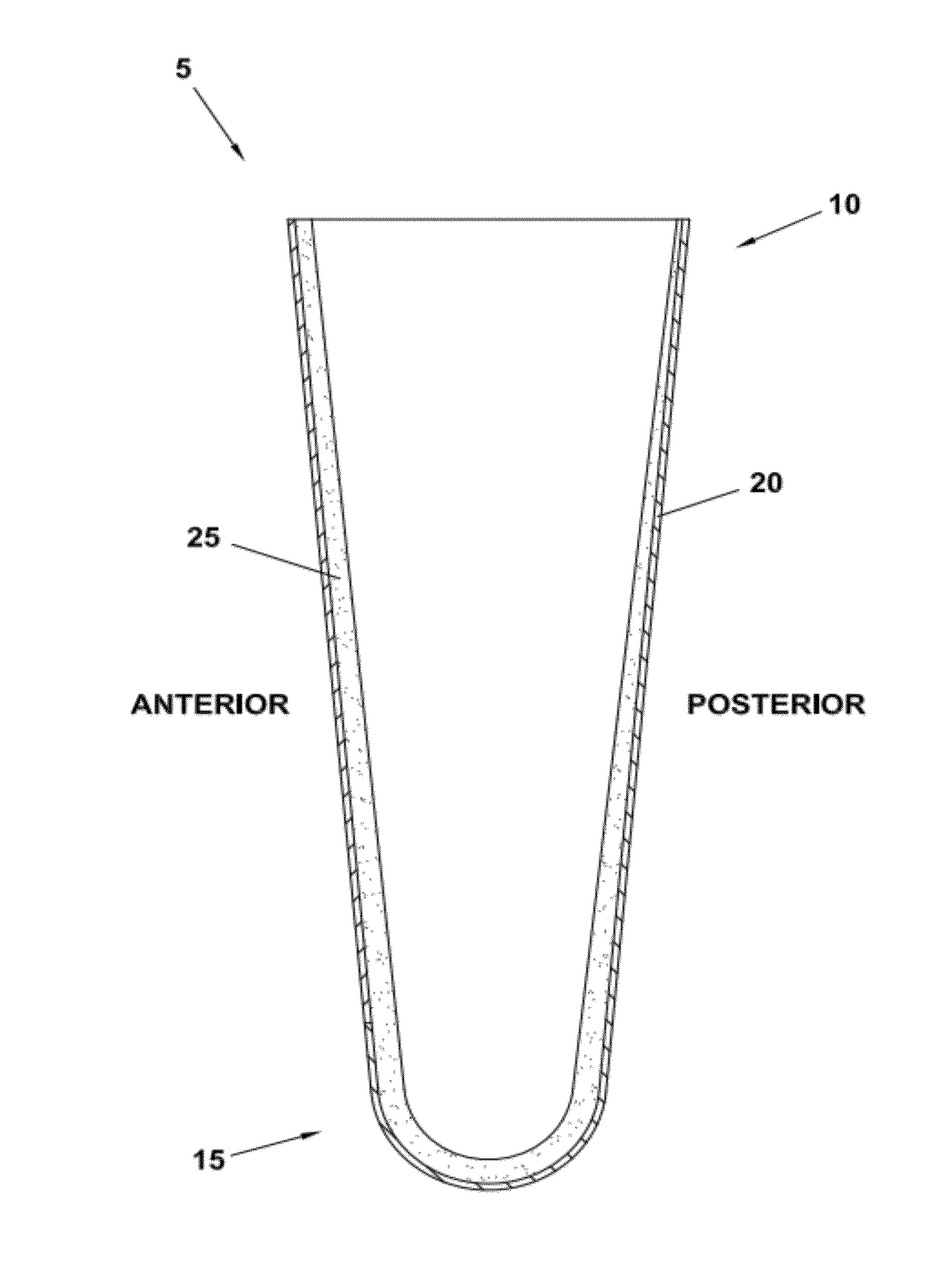 Fabric-covered polymeric prosthetic liner