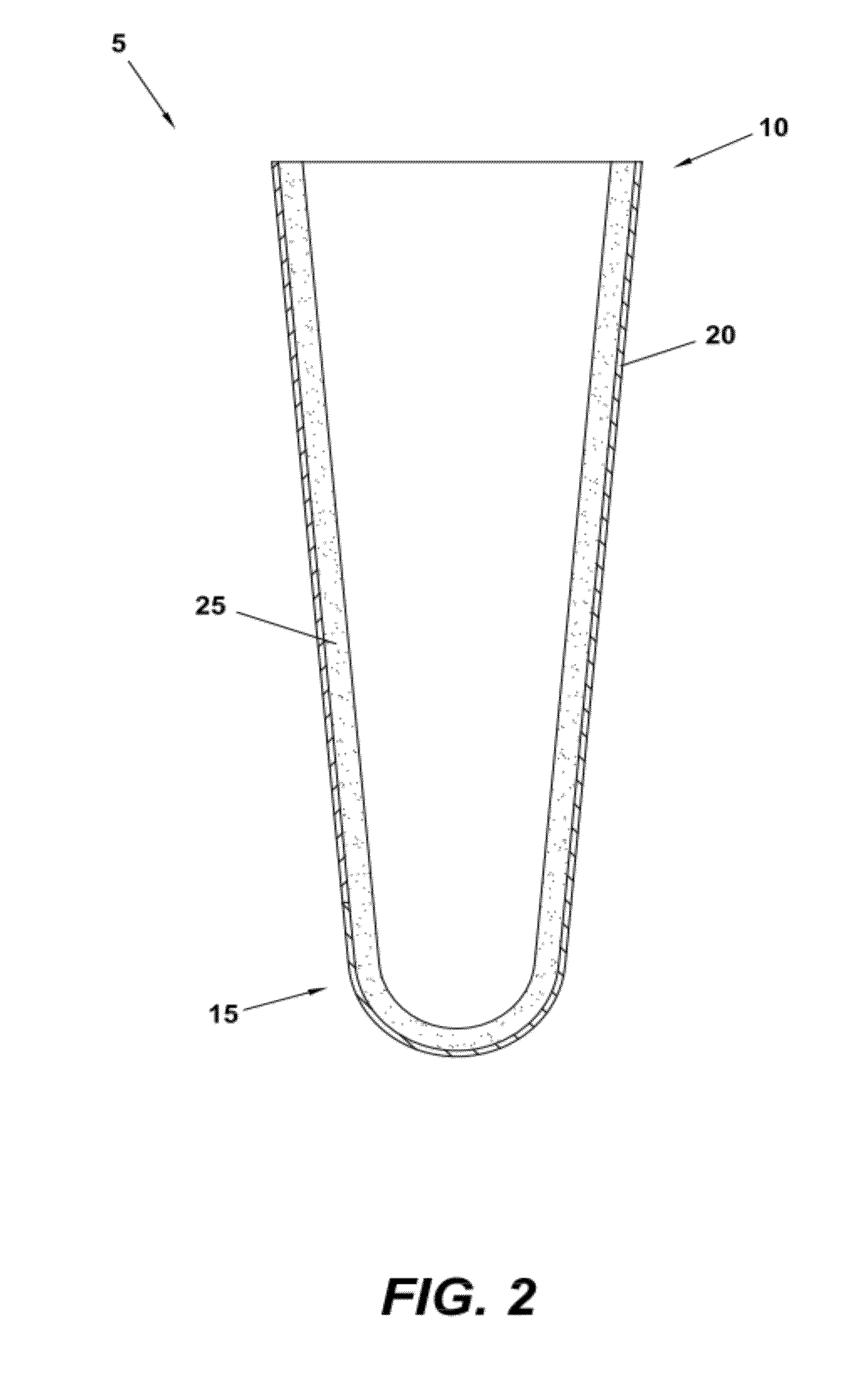 Fabric-covered polymeric prosthetic liner