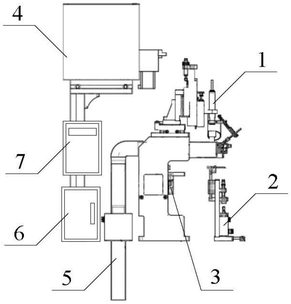 An automatic tinning and welding automatic equipment