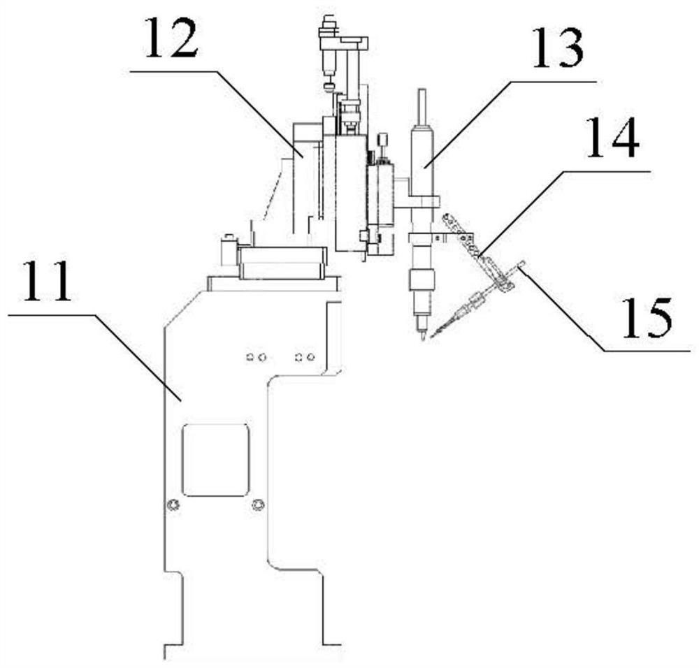 An automatic tinning and welding automatic equipment