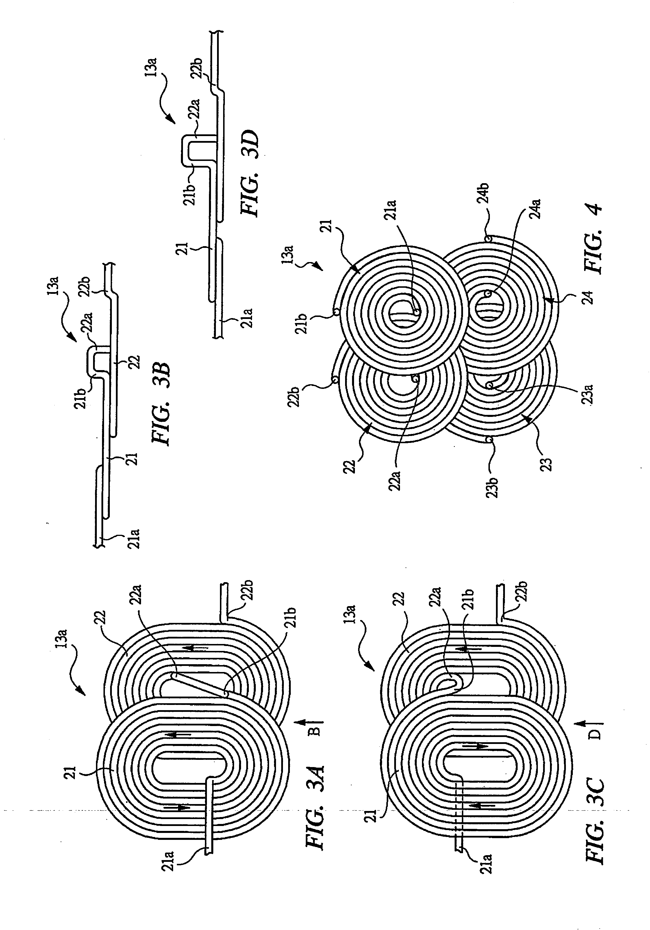 Portable electromagnetic induction heating device