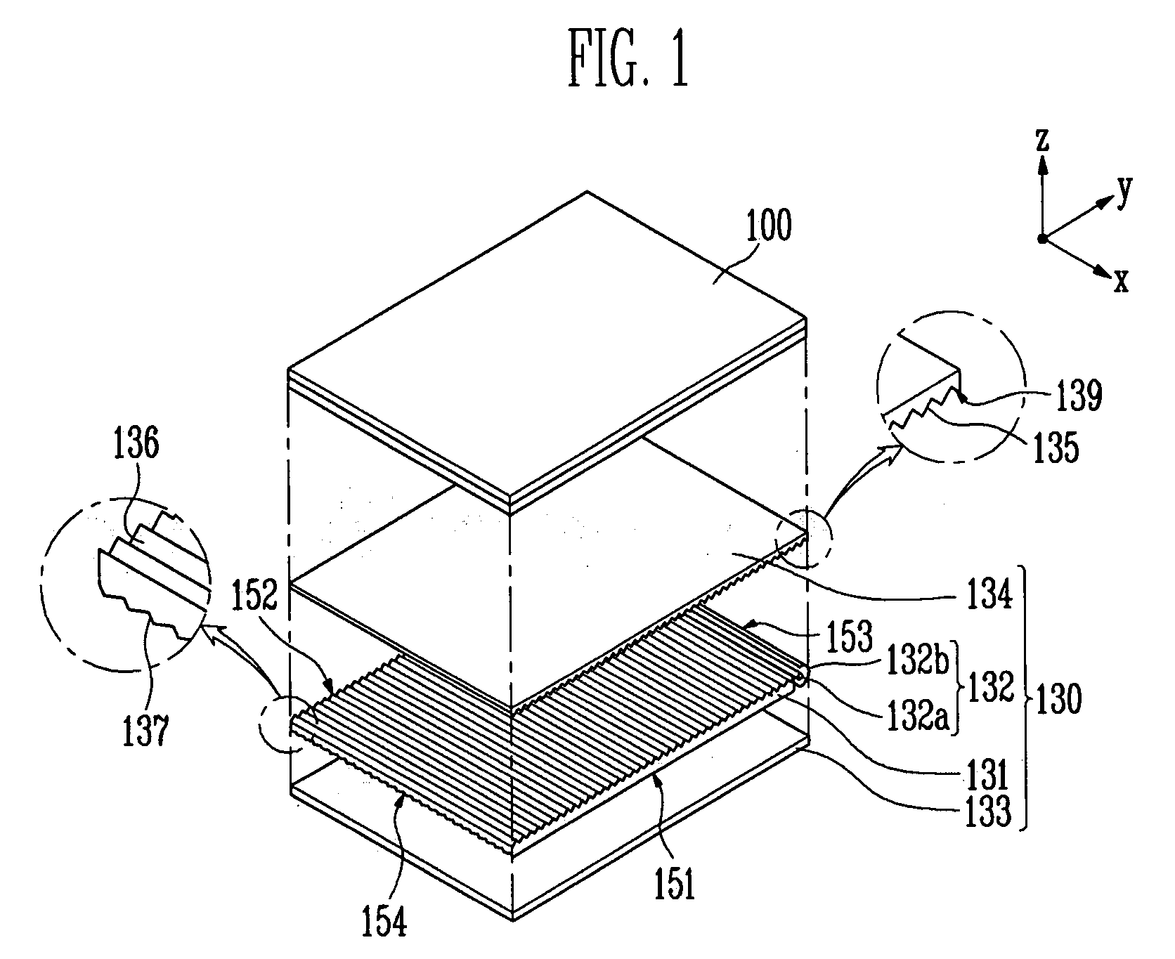 Light guide member and backlight unit including light guide member and methods of fabricating light guide members and backlight units