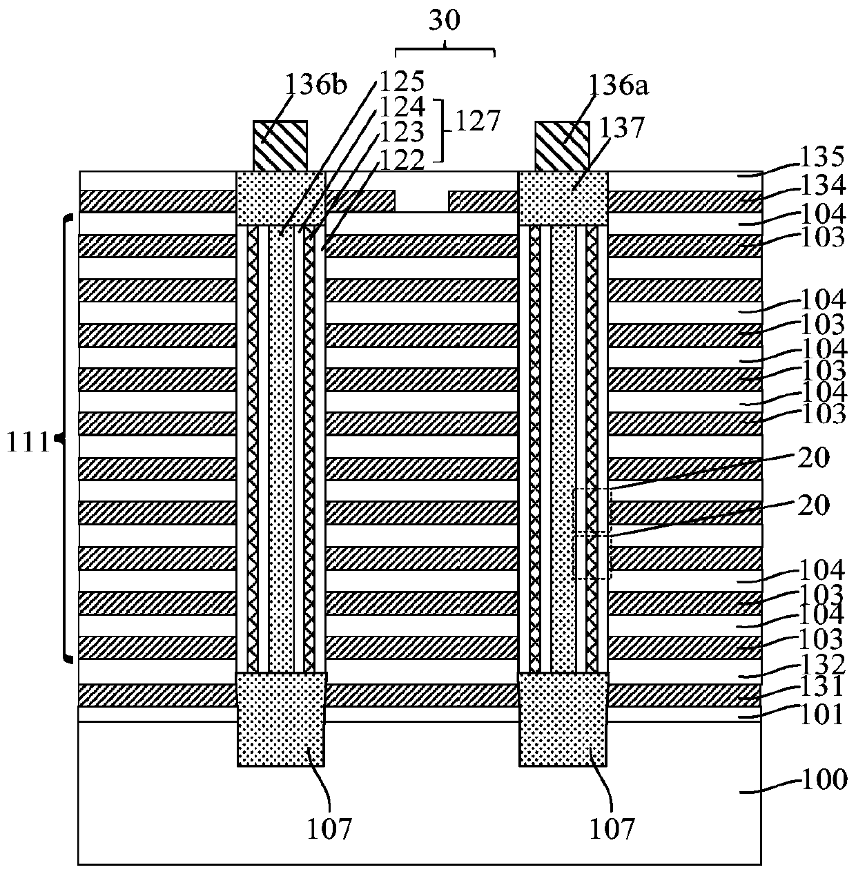 Method for reducing programming interference of 3D NAND memory