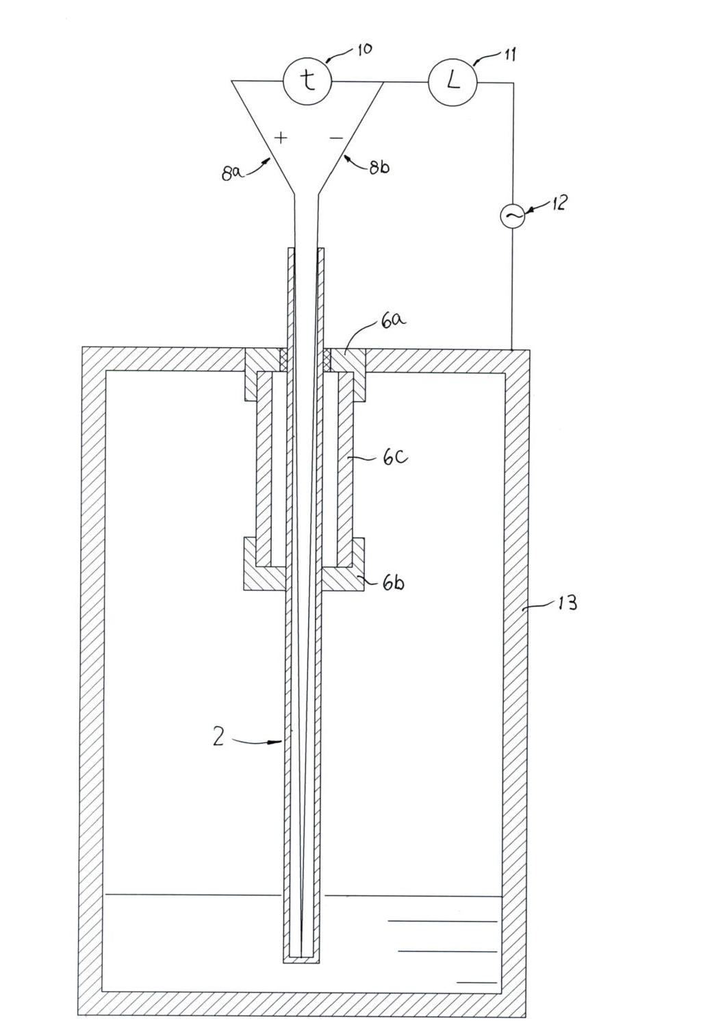 Integrated electric contact liquid level and liquid temperature measurement sensor