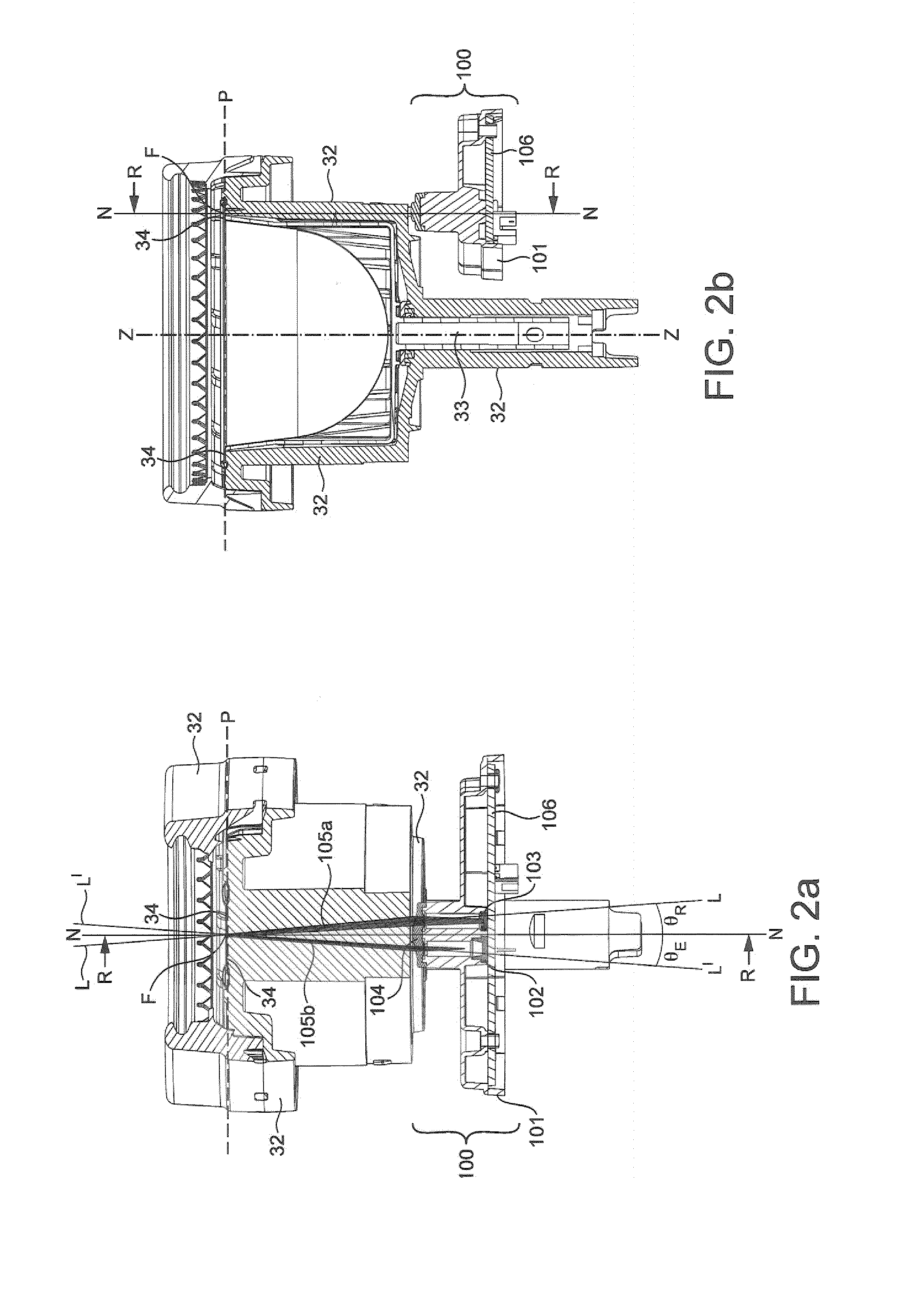 Support and capsule for preparing a beverage by centrifugation, system and method for preparing a beverage by centrifugation