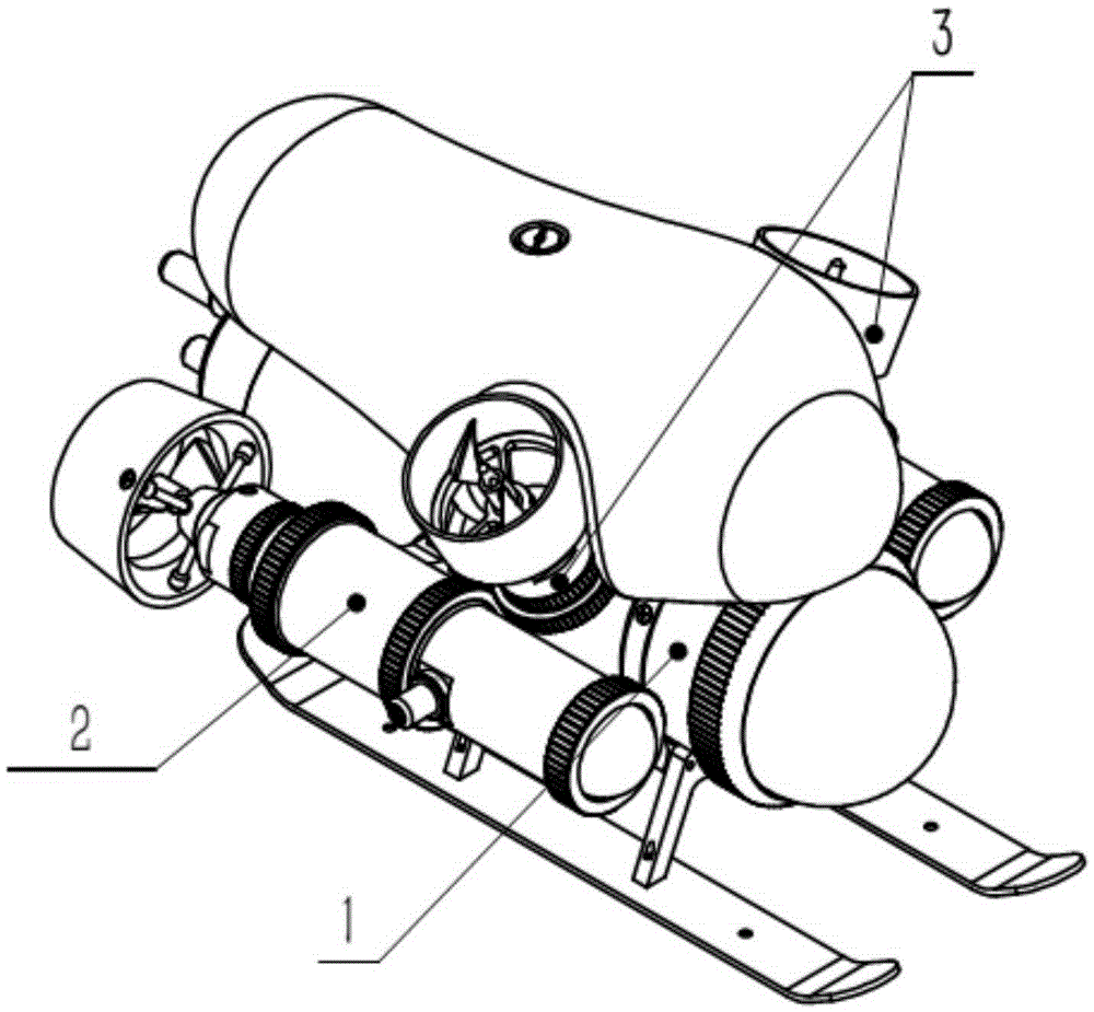 Underwater robot propulsion system