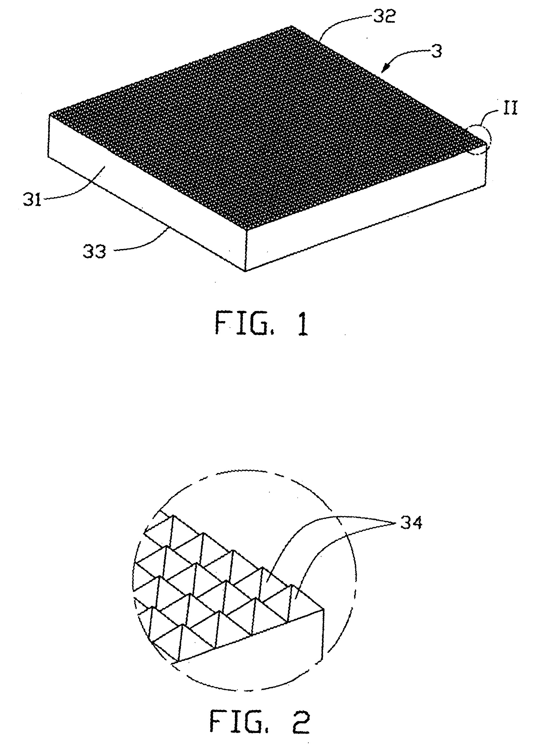 Light guide plate for liquid crystal display