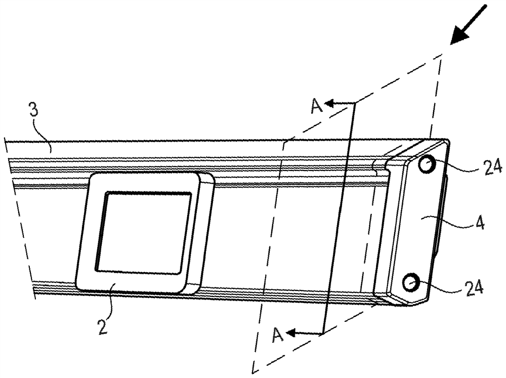 Electronic shelf labelling system with a shelf edge strip sub-system