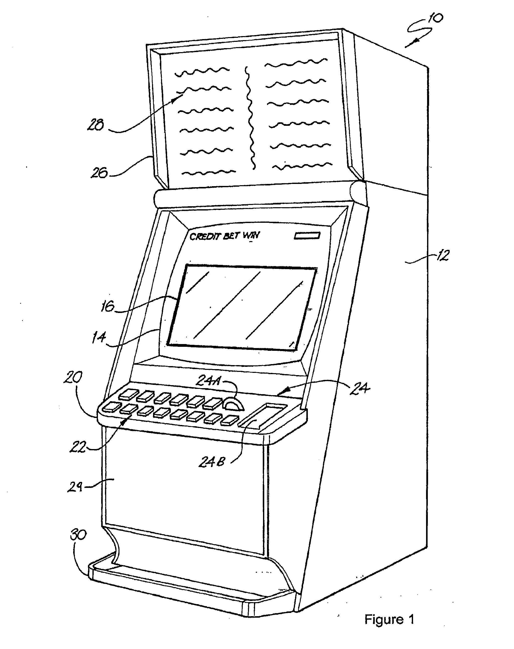 Gaming system and method with multi-sided playing elements