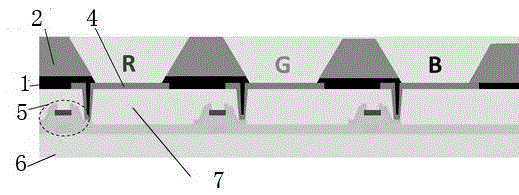 Pixel defining structure, manufacturing method for same, display panel and display apparatus