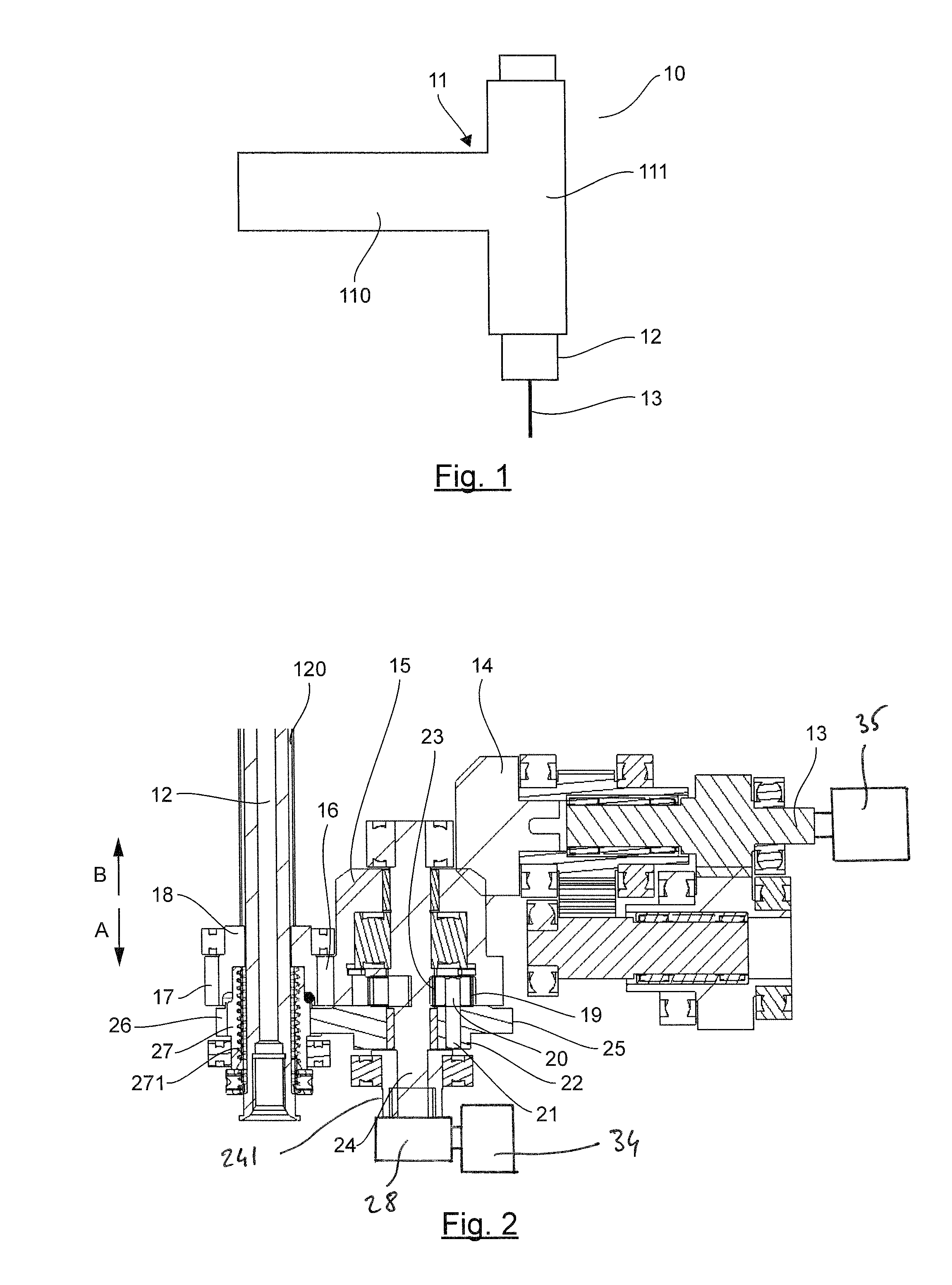 Dual-Motor Drilling Machine with Controlled Feed Speed