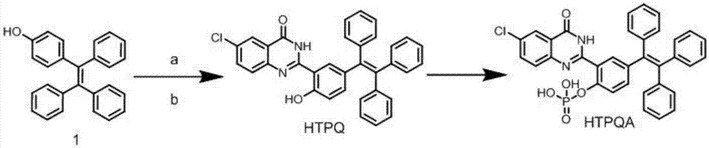 Precipitated alkaline phosphatase fluorescence probe, and synthetic method and applications thereof