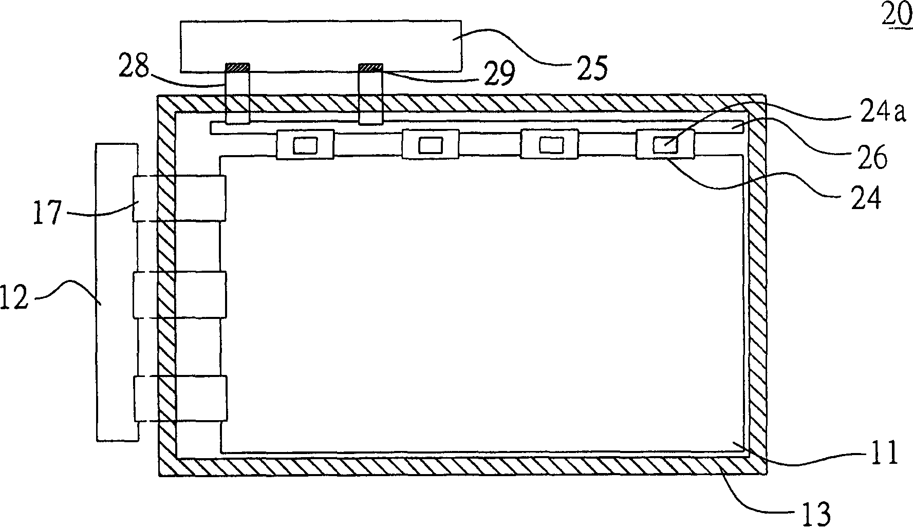 Separately controlled printed circuit board