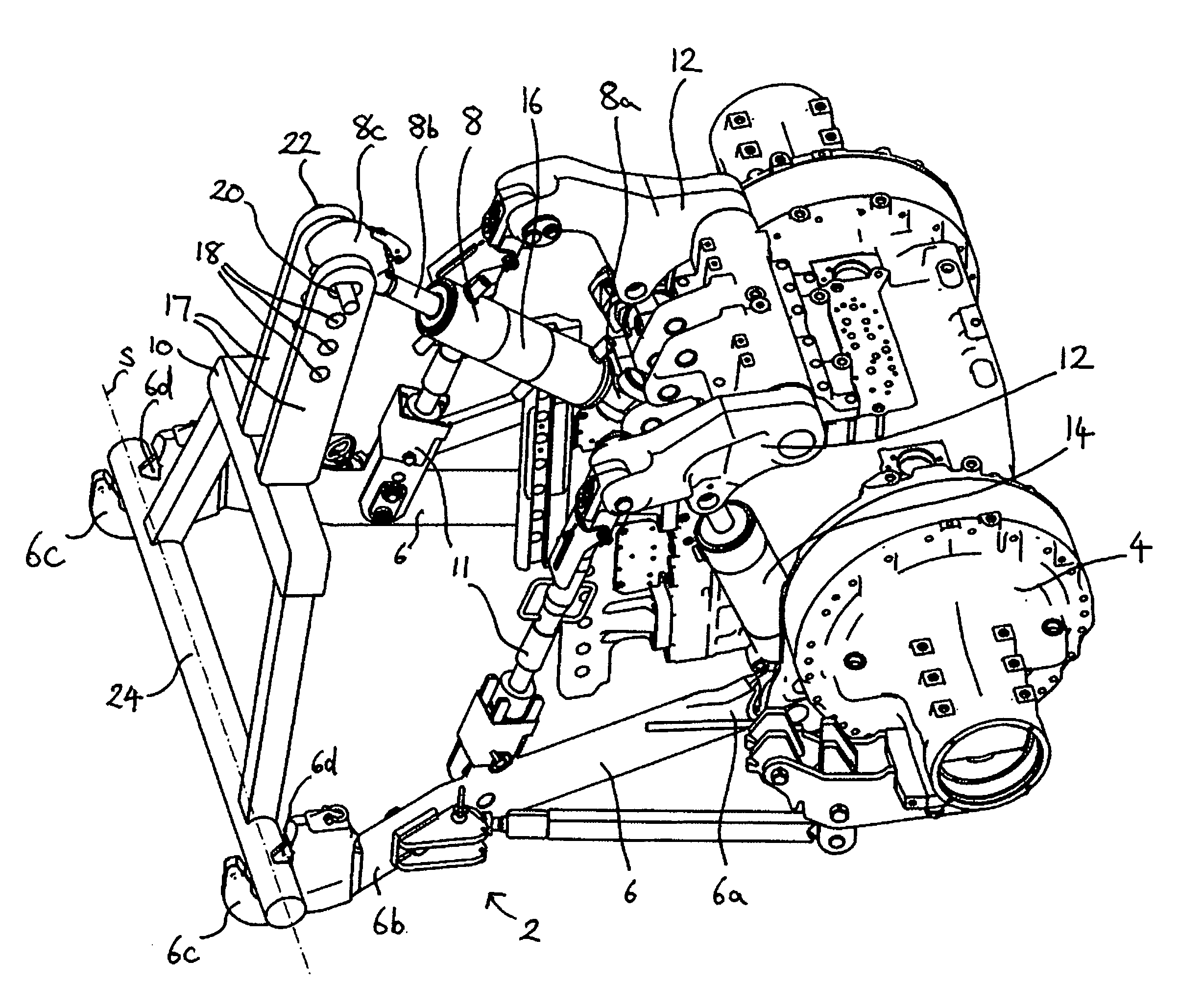 Hydraulic Upper Link With Float Position