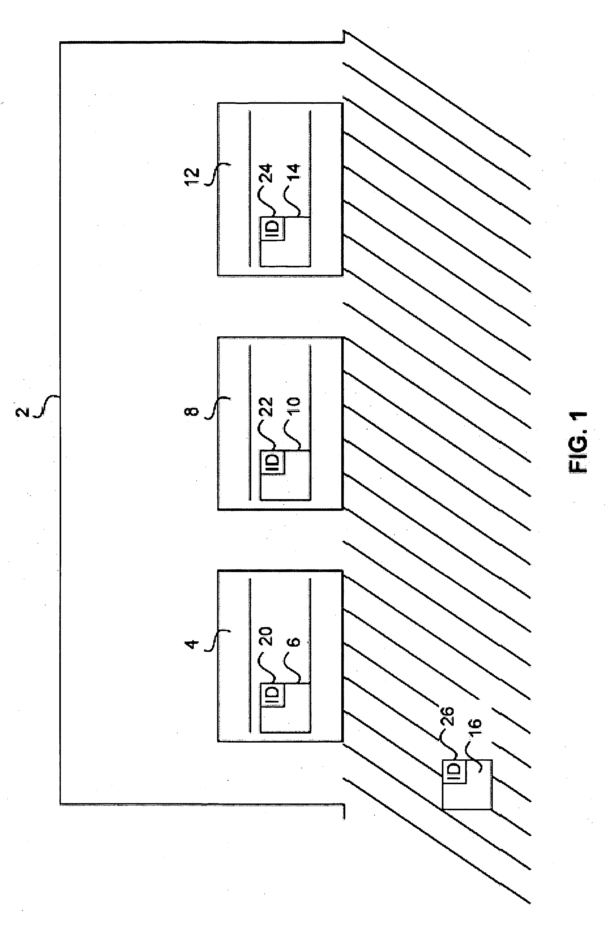 Generic radio transmission network for door applications