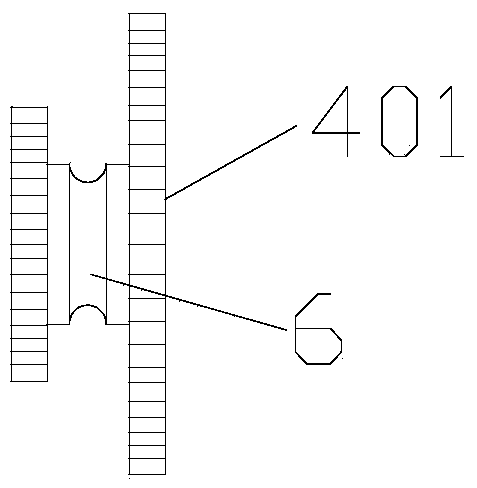 Transmission box for micro tilling machine