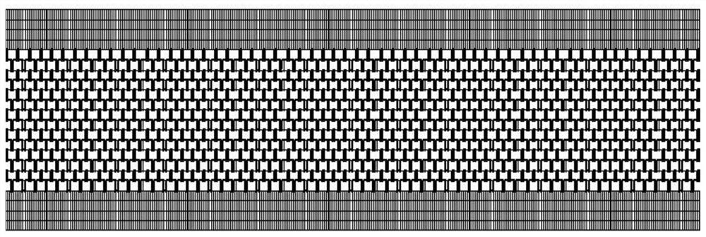 Knitted elastic braid capable of being stretched at any angle and preparation method of knitted elastic braid