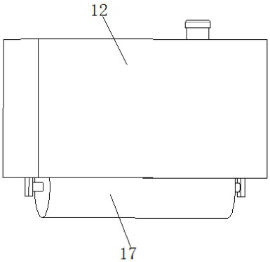 Hot flattening device for film laminating processing