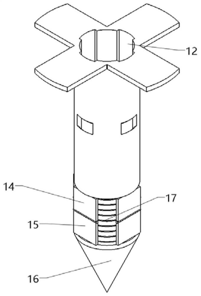 Slope reinforcing device for constructional municipal engineering