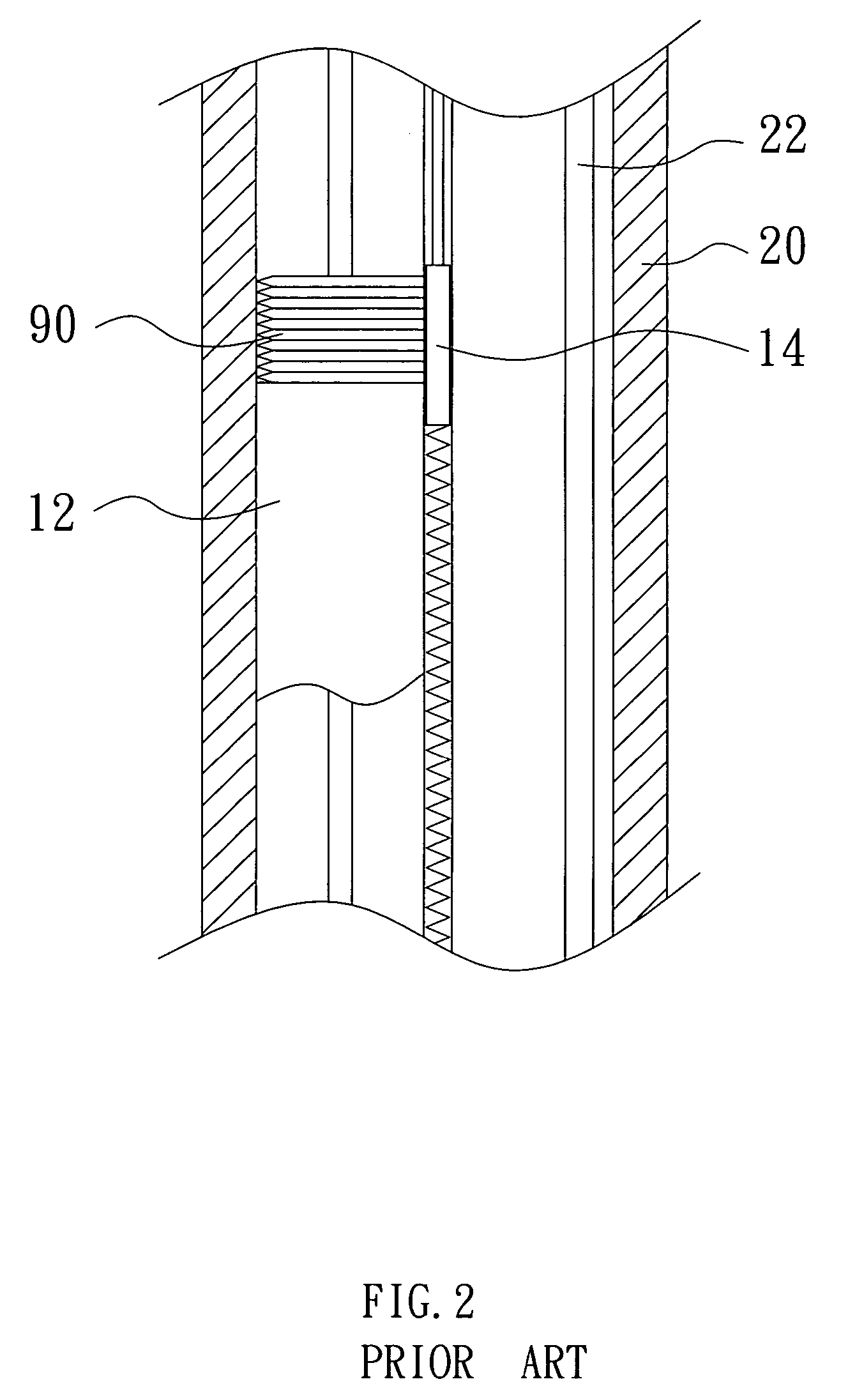 Nail magazine structure of a power nailer