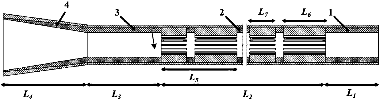 Novel wideband dielectric loaded gyro traveling wave tube high frequency system