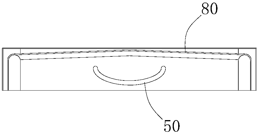 A coke oven raw gas rising pipe heat exchange device