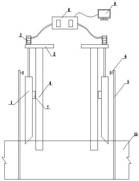 Construction method of rapid sinking of double-wall steel sleeve box cofferdam in sandy cobble stratum