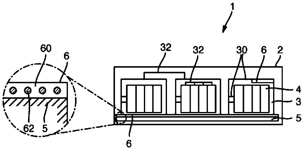 Battery system and heating equipment for same