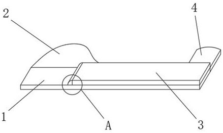 Body position pad for interventional operation