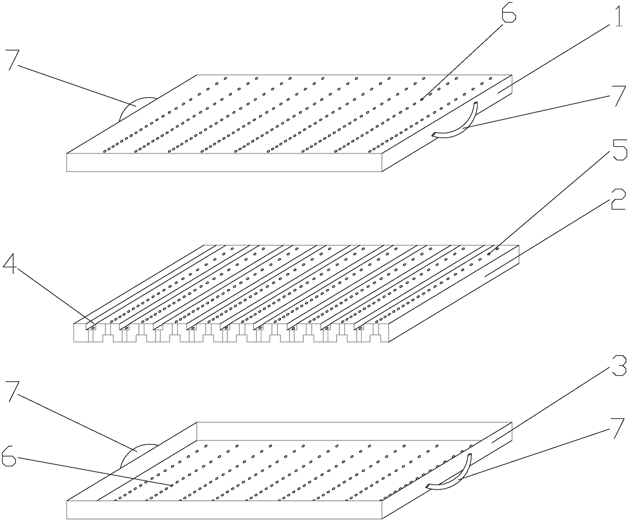 Processing tank for dried earthworm product