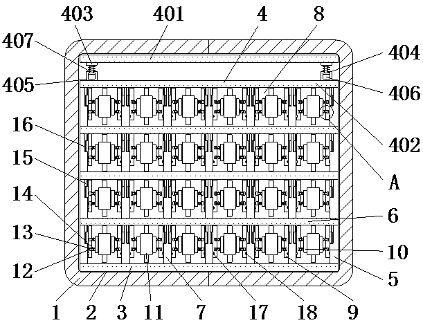 A Novel Vacuum Switch Tube Storage Device Preventing Squeeze