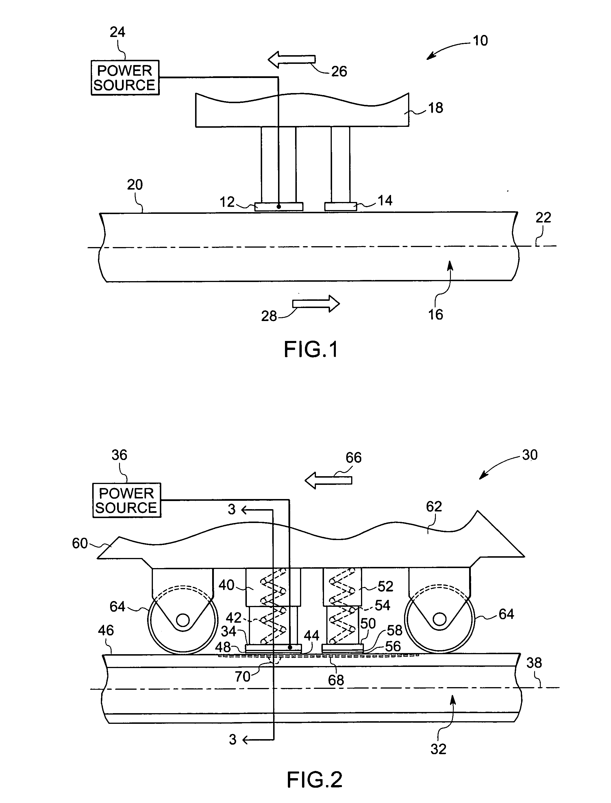 Method and apparatus for testing material integrity