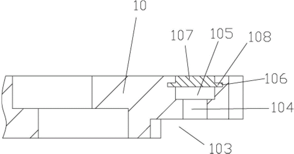 Grid lining plate for ball mill