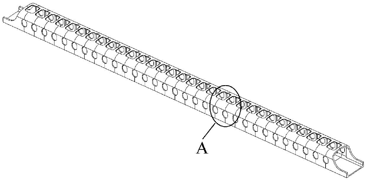 Fabricated railway tubular beam