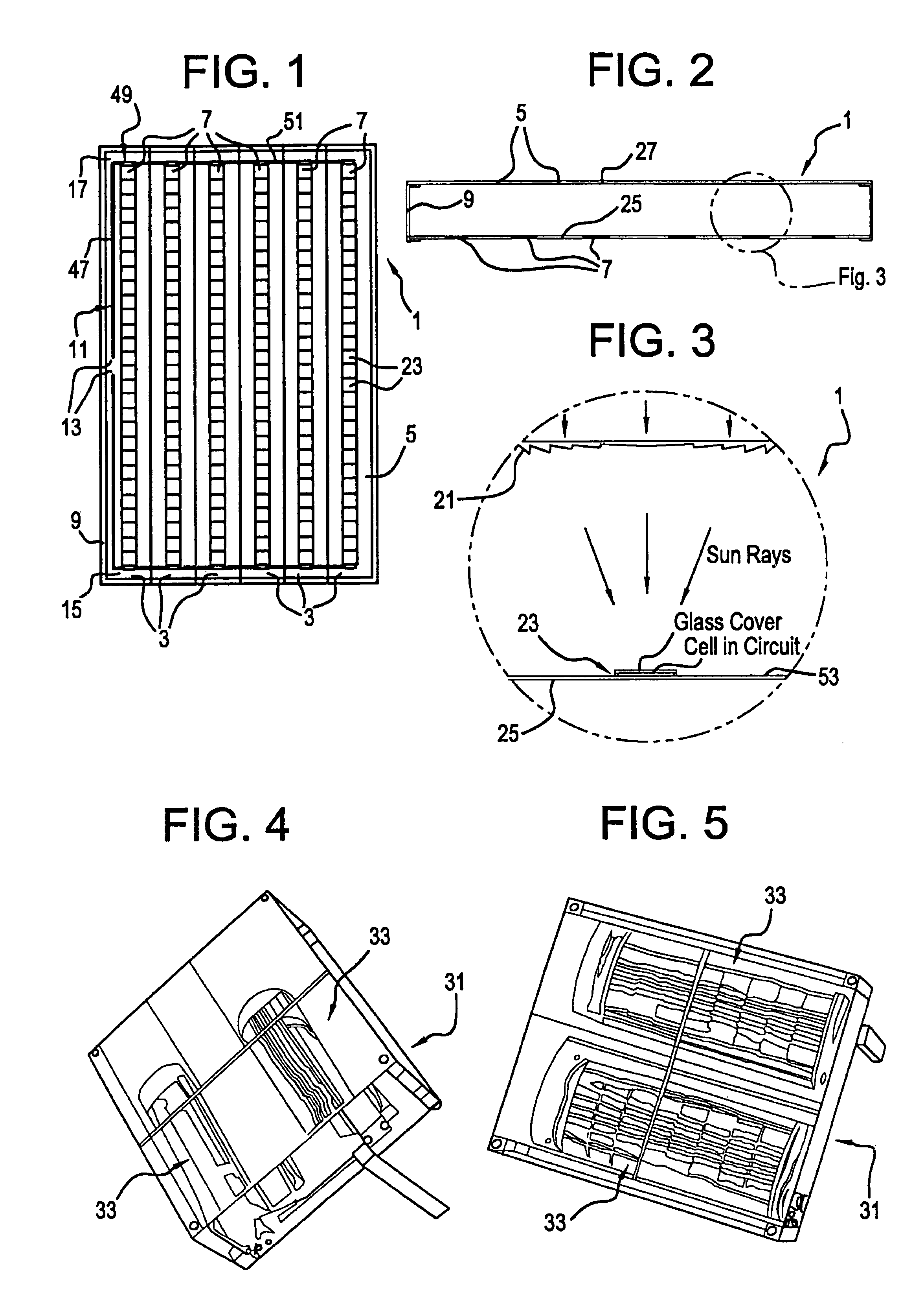 Planar solar concentrator power module