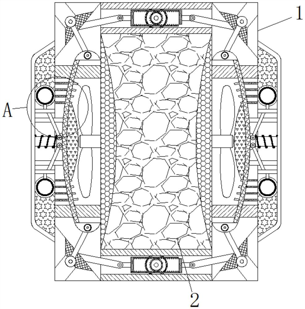 Integrally sealed device for cleaning dust on surface of cooling fan in computer